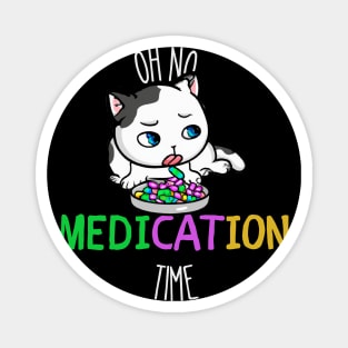 Funny Medication, Funny Cat Medication Magnet